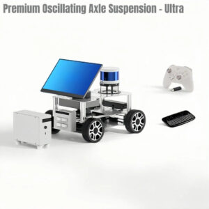 Researchbot：Embodied AI ROS2 Mobile Robot Platform with LLM, LiDAR SLAM, Semantic Navigation（ACM-Premium Oscillating Axle Suspension-Orin NX Super -16GB-Ultra)