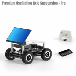 Researchbot：Embodied AI ROS2 Mobile Robot Platform with LLM, LiDAR SLAM, Semantic Navigation（4WD-Premium Oscillating Axle Suspension-Orin Nano Super -8GB-PRO)