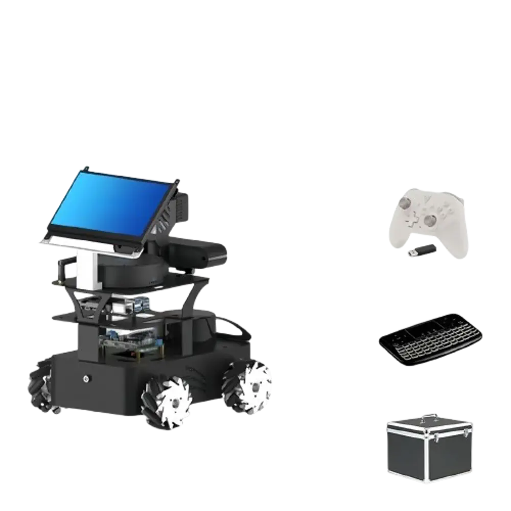 ERobot:ROS2 Autonomous Mobile Robot Platform for Embodied AI, SLAM, Navigation and LLM Research(Mecanum Wheel-Orin Nano Super -8GB)